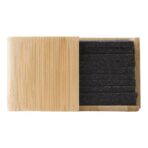 rPET felt coaster set Lawrence - Image 3