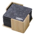rPET felt coaster set Lawrence - Image 6