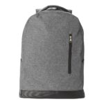 Polyester rPET (600D) backpack Celeste