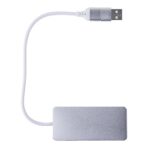Recycled aluminium USB Hub Layton