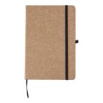 Recycled leather notebook (A5) Gianna - Image 2
