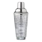 Glass cocktail shaker (400 ml) Adela