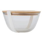 Glass salad bowl Isabeau - Image 3