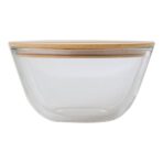 Glass salad bowl Isabeau - Image 4