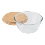 Glass salad bowl Isabeau - Image 7