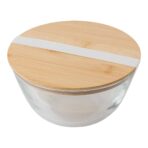 Glass salad bowl Isabeau - Image 8