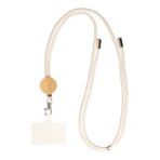 Cotton drawstring phone lanyard Lucia - Slika 4