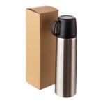 Stainless steel double-walled flask Jan - Image 4