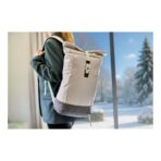 rPET (600D) roll-top backpack Marlene - Image 7
