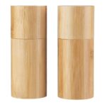 Bamboo spice mill set Christine