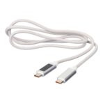 Nylon fabric charging cable 65W Claudia - Image 13