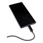 Nylon fabric charging cable 65W Claudia - Image 3