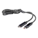 Nylon fabric charging cable 65W Claudia - Image 4