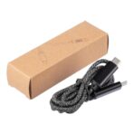 Nylon fabric charging cable 65W Claudia - Image 5