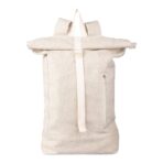 Hemp (280 gr/m2) roll-top backpack Margarete