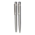 Recycled stainless steel writing set Fritz - Slika 6