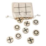 Natural wooden tic-tac-toe game Waltraud - Slika 4