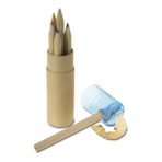 ABS and cardboard tube with pencils Libbie - Slika 6