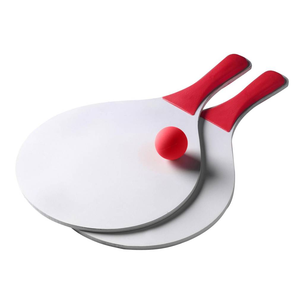 Wooden beach bat and ball set Fabien