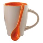 Ceramic mug with spoon Eduardo - Slika 5