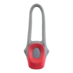 Plastic and silicone bicycle light Abigail