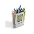ABS pen holder with clock Carter - Slika 3