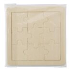 Wooden nine piece puzzle Alvaro