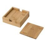 Bamboo coaster set Archer