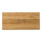 Bamboo wireless charger and clock Rosie - Image 3