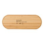 Bamboo wireless charger Tatum - Slika 2