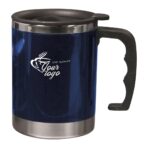 Stainless steel and AS double walled mug Gabi - Slika 2