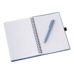 Wheat straw notebook with pen Massimo - Image 2