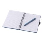 Wheat straw notebook with pen Massimo - Image 4
