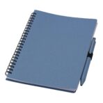 Wheat straw notebook with pen Massimo - Image 5