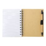 Bilježnica uvezana žicom s kemijskom olovkom Niall