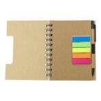 Wire bound notebook with ballpen Niall - Slika 4