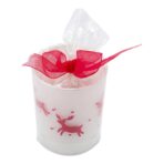 Glass candle holder with Christmas decorations Kirsten - Slika 3