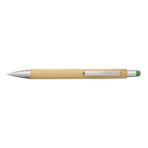 Bamboo and plastic ballpen Claire - Slika 2
