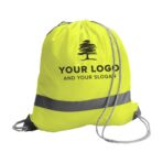 Polyester (190T) drawstring backpack Sylvie - Image 2
