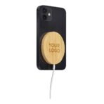 Bamboo wireless charger Riaz - Slika 5