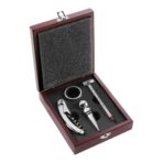 Wooden wine gift set Brady - Image 3