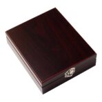 Wooden wine gift set Brady - Image 4