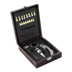Wooden wine gift set Renée - Image 3