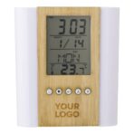 Držač za olovke od bambusa sa satom Hassan