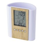 Bamboo penholder with clock Hassan - Slika 3