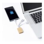 Bamboo charging cable Brandan - Image 5