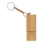 Bamboo key chain phone stand Kian - Slika 2