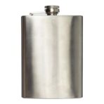 Stainless steel hip flask Benedict - Image 4