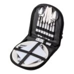 Canvas picnic travel pouch Jacques - Image 3