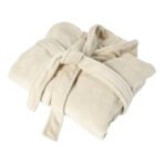 Fleece (210 gr/m²) bathrobe Derek